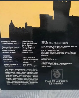 4 Vinilos Horas Grandes de Navarra 1979
