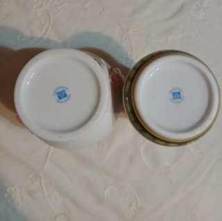2 Tarros Antiguos Farmacia Amylum y Pom: Antips