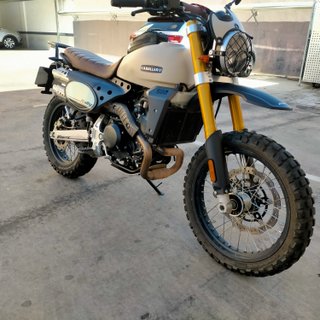 Fantic Caballero 500 Beige/Gris Enduro
