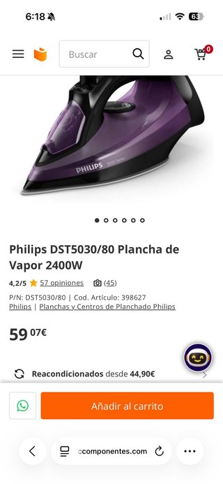 Plancha Philips 5000 Series Nueva