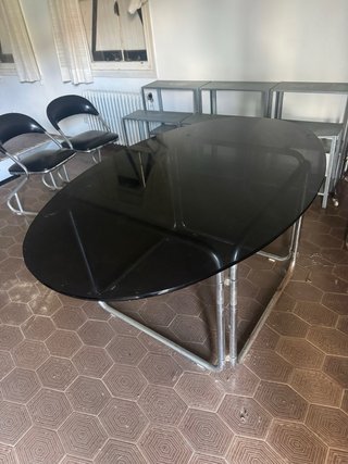Conjunto comedor de mesa y sillas Space Age 70s
