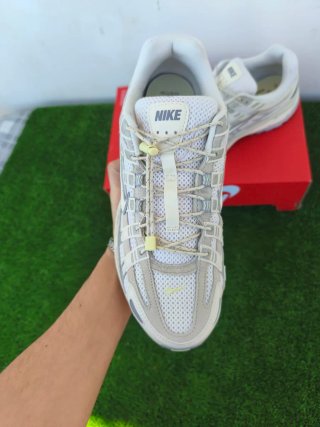 Nike P-6000 Premium Grigio Bianco