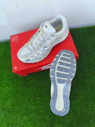 Nike P-6000 Premium Grigio Bianco