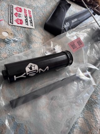 Silenciador KRM 50-70cc Nuevo