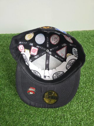 Gorra New Era 59Fifty MLB Negra Bordada