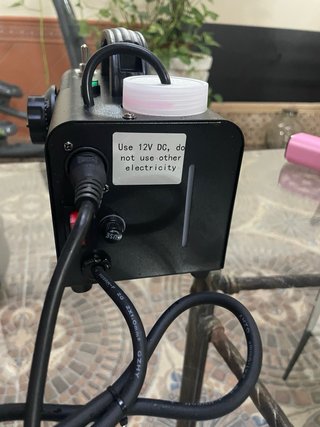 Máquina de humo portátil 12V