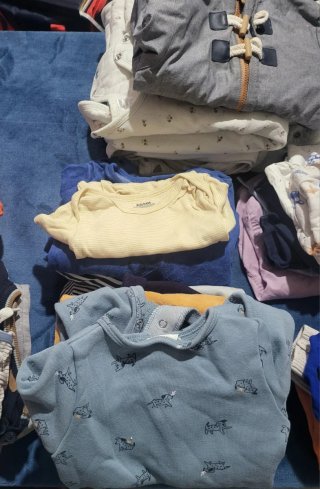 Lote Ropa Bebé 6-24 Meses (40 Prendas)