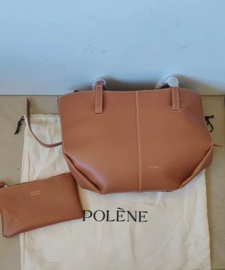 Bolso Polène Marrón Piel