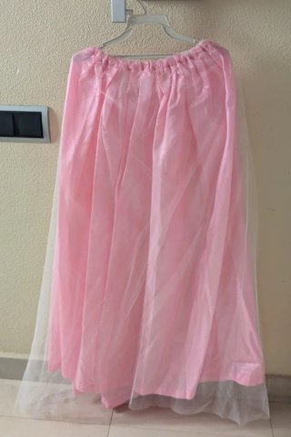 Disfraz Princesa Niña Rosa Tul