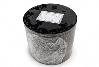 64 dischi torta liscio nero cromo 20 cm