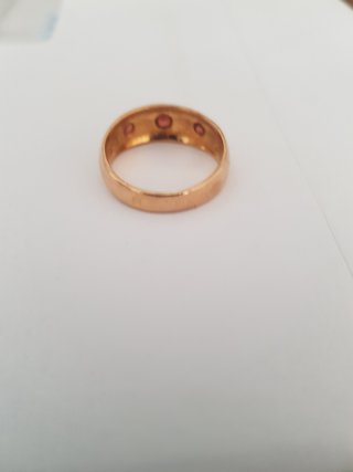 Anillo Goldfield Granates Oro