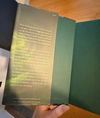El libro de Harry Potter "El principe Mestizo"