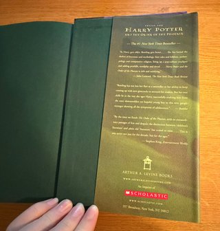 El libro de Harry Potter "El principe Mestizo"