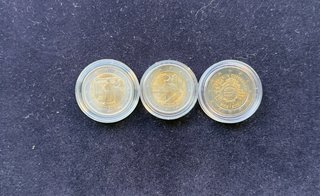 Austria Coleccion 3 Monedas 2€ Conmemorativas UNC