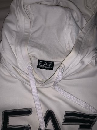 Sudadera Emporio Armani EA7 Blanca Talla S