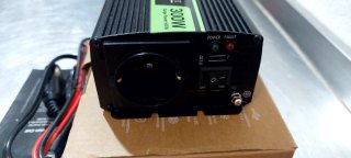 Inversor corriente Green Cell 300W DC 12V