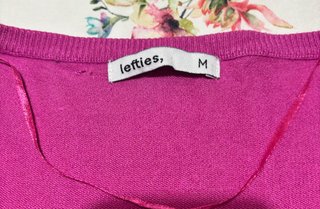 Rebeca fucsia Lefties Talla M