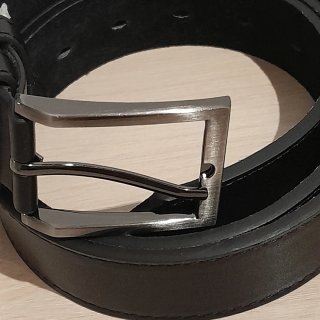 Cinturón Hombre Negro 120cm