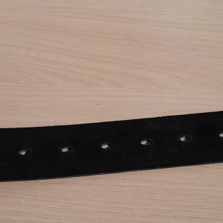 Cinturón Hombre Negro 120cm