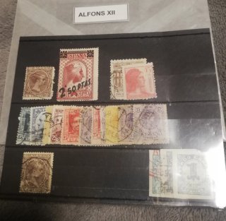 Lote sellos 1er centenario España