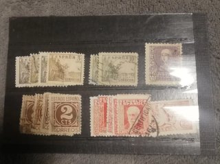 Lote sellos 1er centenario España