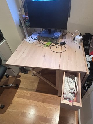 Mesa IKEA NORDEN abatible