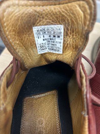 Zapatos golf piel Adidas Talla 42