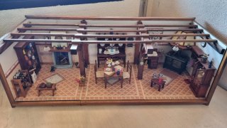 Maqueta Casa Muñecas Cocina Antigua