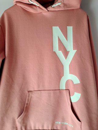 Sudadera NYC Rosa