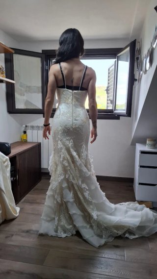 Abito da sposa vintage pizzo