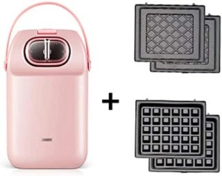 Máquina para hacer gofres y sándwiches Intexca