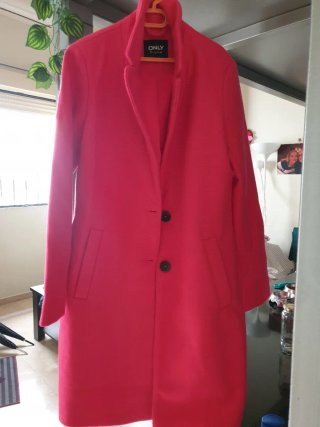 Abrigo rosa ONLY