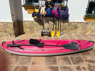 Kayak/ piragua/ deporte/playa/pesca.