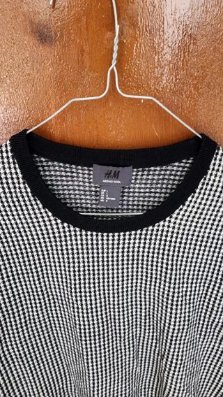 Sudadera H&M Cuadros Talla L