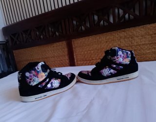 DC Shoes Deportivas Mujer Ante Floral