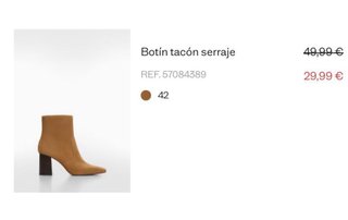 Botines de serraje color camel