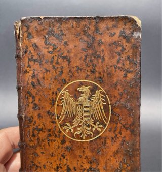 Libro año 1791 - Ex libris Principe Kastriotit