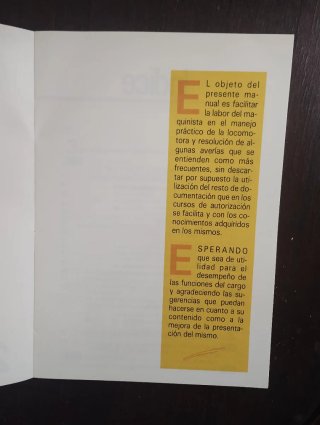 Manual Locomotora RENFE 269 LEER
