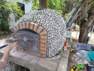Horno de leña artesanal