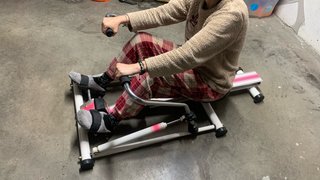 MAQUINA REMO HIDRAULICO POWER MASTER GYM EN CASA