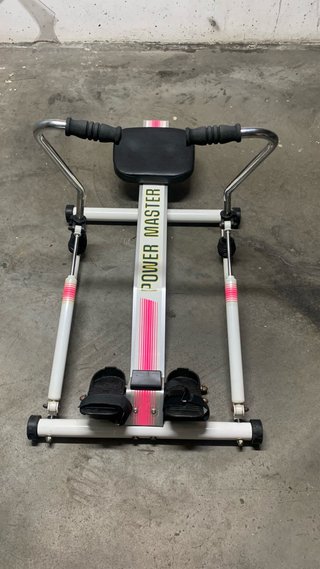 MAQUINA REMO HIDRAULICO POWER MASTER GYM EN CASA