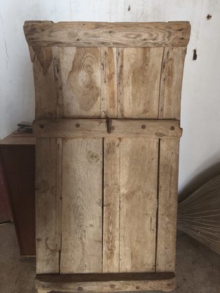 Trillas antiguas de madera