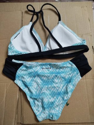 Lote 2 bikinis azul y azul marino