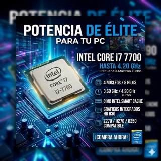 PROCESADOR Intel Core i7-7700 CPU 1151