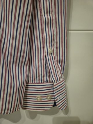 Camisa de rayas hombre