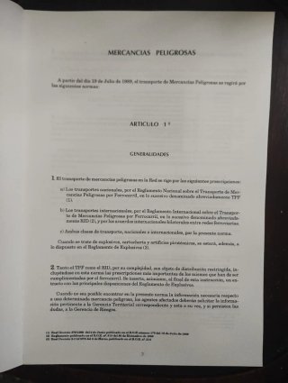 Instrucción General RENFE Nº 43 LEER