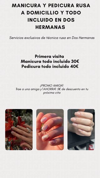 Manicura y Pedicura a Domicilio