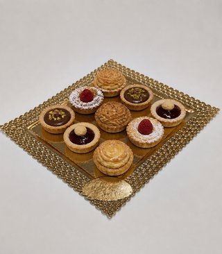 Sottotorta oro Mondial 18x25 22 pezzi