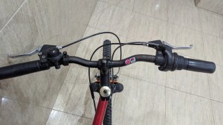 Bicicleta Montaña Niño 24" Roja