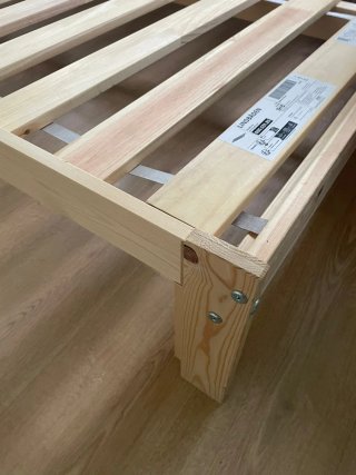 Somier Estructura Ikea 140x200 Madera